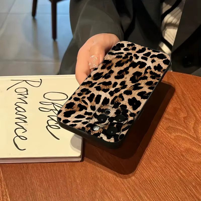 Samsung Smartphone Schutzhülle mit Leopardenmuster in Multicolour für Galaxy S26 Ultra, S25, S24, S23, S22 Plus, S21 FE sowie A56, A55, A36, A35, A54, A53, A34 - Bild 4