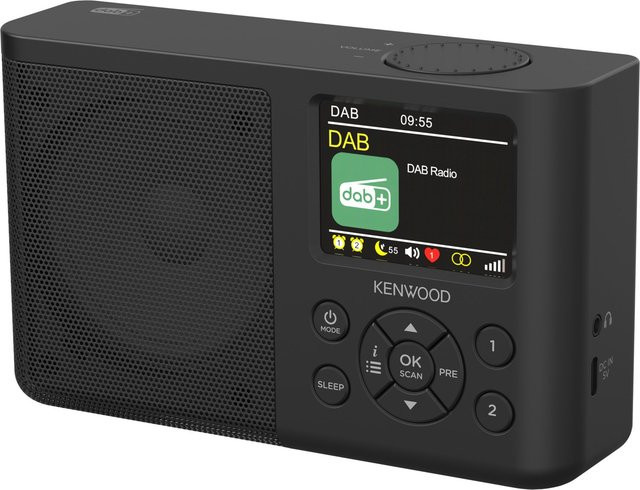 Kenwood CR-M33DAB Digitalradio DAB+ FM UKW Schwarz - Bild 1