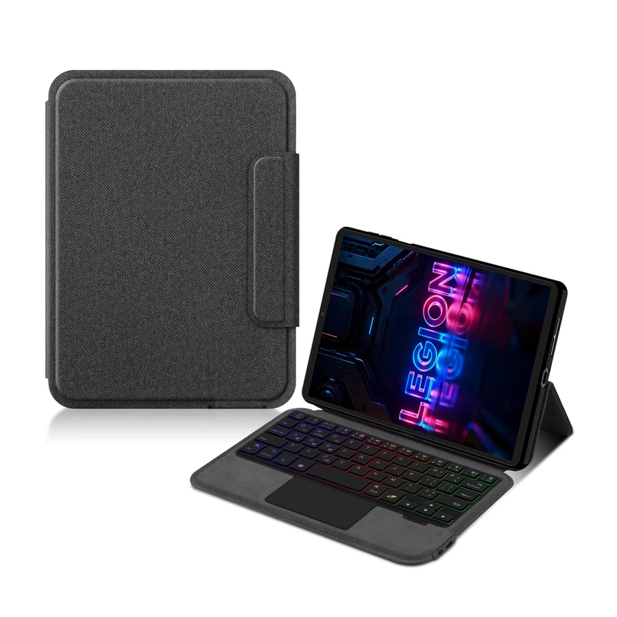 Lenovo Legion Y700 Gen 5 (2026) 8,8 Zoll Tablet-Hülle mit TouchPad-Tastatur und Hintergrundbeleuchtung in Schwarz - Bild 2
