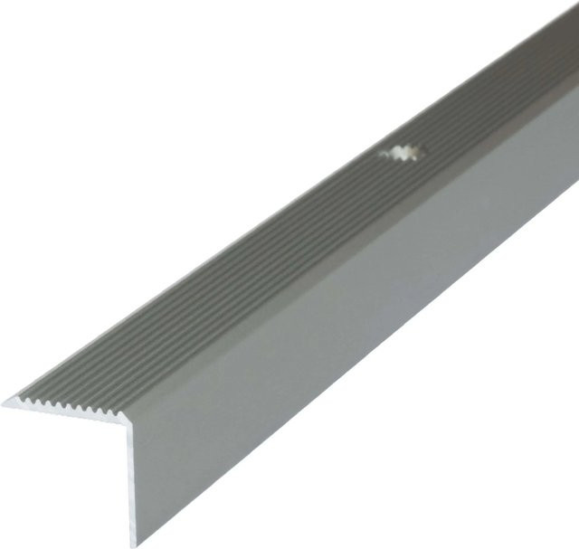 Dalsys Treppenkantenprofil aus Aluminium in Champagner, B/H/T: 100 cm x 42 mm x 20 mm - Bild 1