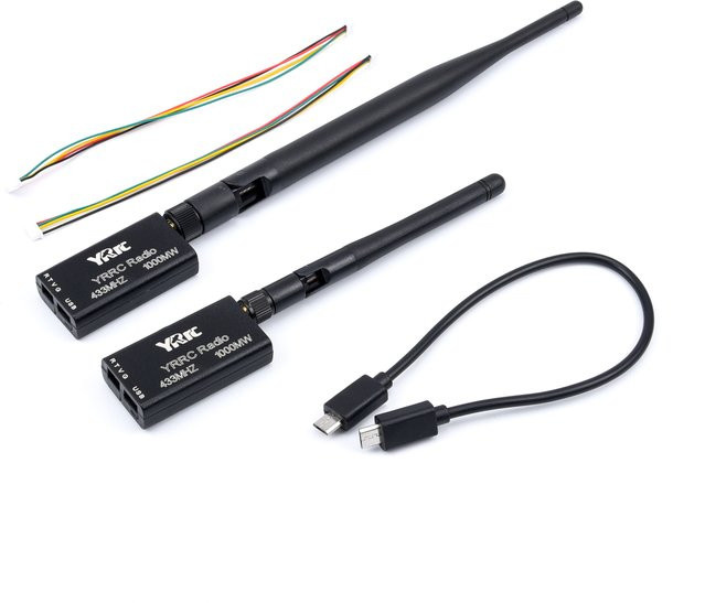 3DR Funk-Telemetrie Luft-Boden-Datenübertragungsmodul in Schwarz für APM2.6 APM2.8 und Pixhawk 2.4.8 Flugsteuerungen (433MHz oder 915MHz) - Bild 1