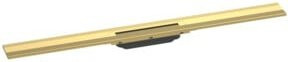 Hansgrohe RainDrain Flex Duschrinne als Linear Channel in Silber und Gold, Wandmontage, inklusive Geruchsverschluss, Breite: 90 cm - Bild 1