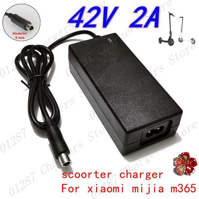 Xiaomi Netzteil 42V 2A Adapter für Mijia M365 Elektroroller in Schwarz - Bild 1