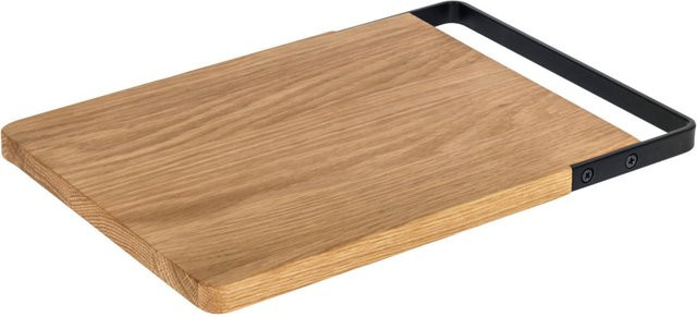 VEGA Servierbrett Esino rechteckig in Braun/Schwarz mit Griffen, B/T/H: 21 x 31 x 1,5 cm - Bild 1
