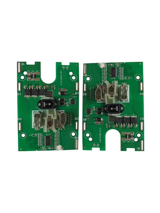 CHENJ 5S 21V Lithium-Batterie Schutzmodul mit PCB für Akkupacks und Akkuschrauber, Grün - Bild 5