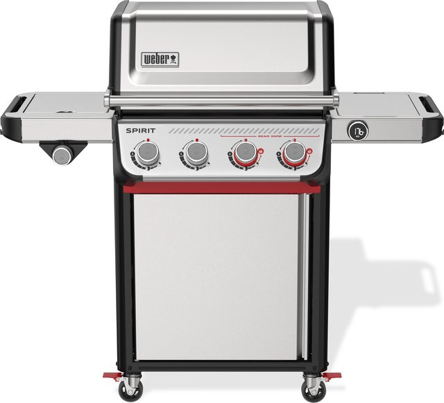 Weber Gasgrill Spirit SP-435 GBS in Silber aus Edelstahl mit porzellanemailliertem Gusseisen - Bild 2