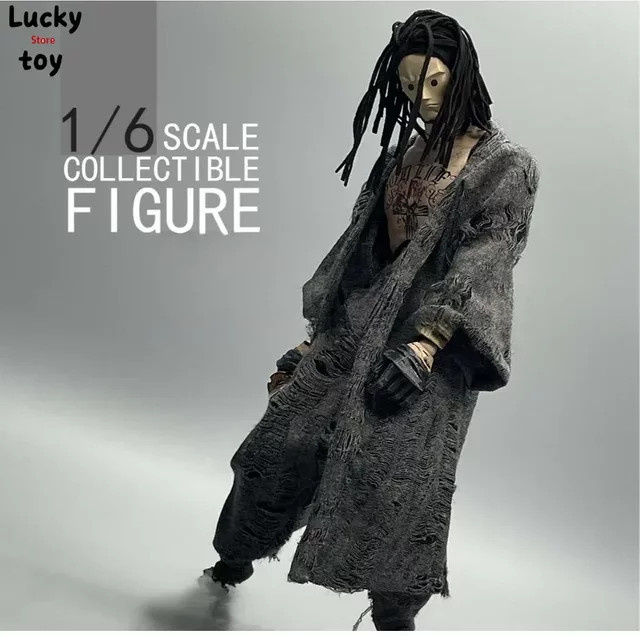 CROW DH TOYS Soldat-Kriegermantel, Zubehör, Maßstab 1:6 - Bild 1