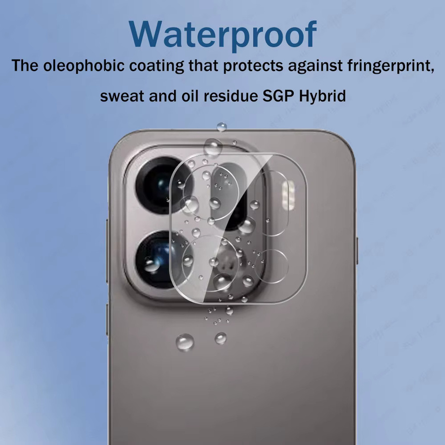 3D Kamera Glas Schutz für OPPO Find X9 Pro 5G, transparente Objektiv Abdeckung als Schutzfolie - Bild 3