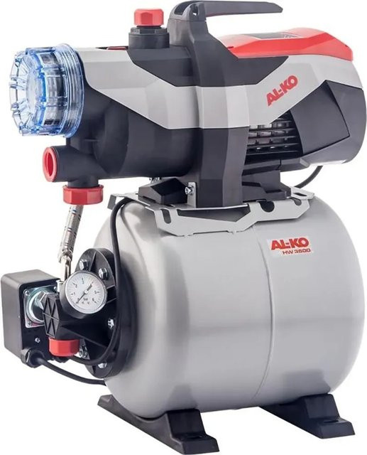 AL-KO Hauswasserwerk Easy Gartenpumpe in Grau und Schwarz mit 3600 l/h Fördermenge - Bild 1