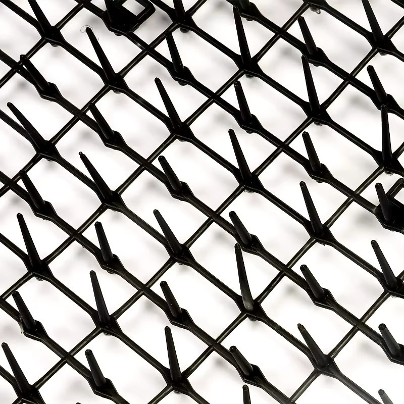 KEMORELA Anti-Katzen-Dornenmatte aus Kunststoff in Schwarz zur Katzenabwehr für Innen- und Außenbereiche sowie Dachgeländer - Bild 5