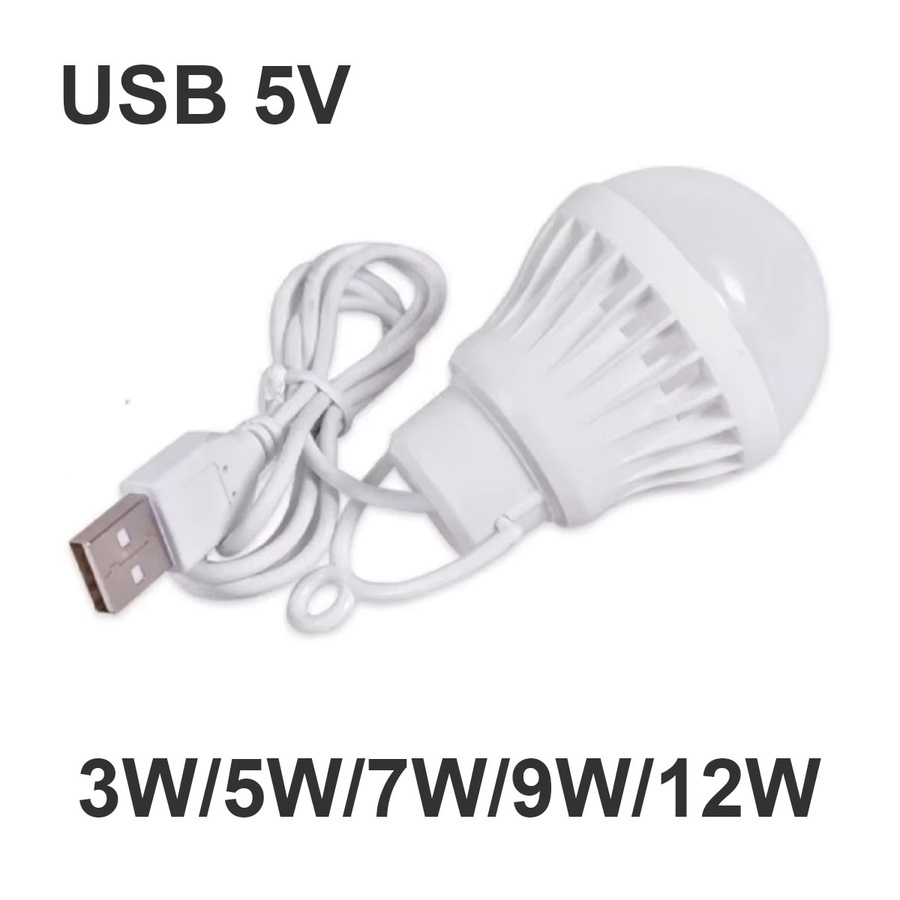 Aoyuansea USB-LED-Campinglampe mit 1,2 m Clip-Kabel, weißes Licht für Zelt und Garten - Bild 2