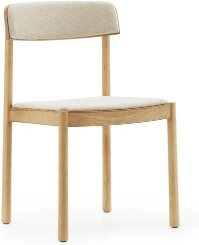 Normann Copenhagen Timb Stuhl aus Holz in Braun mit Stoffbezug - Bild 1
