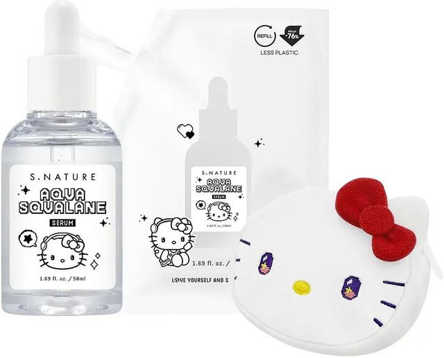 S.NATURE Aqua Squalane Serum, 50 ml, Squalane, Trockene und Empfindliche Haut - Bild 1