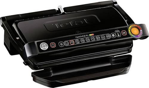 Tefal OptiGrill+ XL Kontaktgrill Schwarz Silber mit 9 Grillprogrammen und App-Steuerung - Bild 1