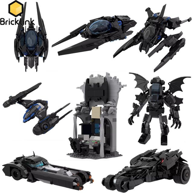 Bricklink Batman Superhero Knight Batcave Technisches Auto, Fahrzeuge - Bild 1