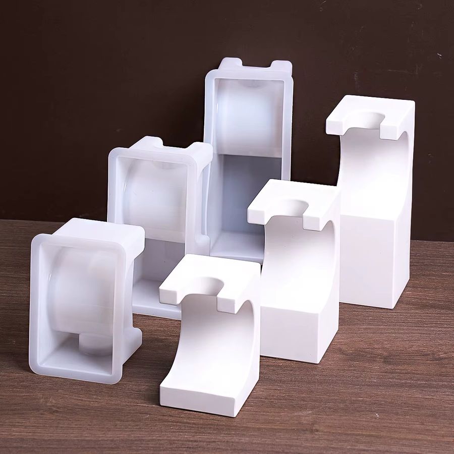 UDOCOOL Silikonform für geometrische Hydrokultur-Vasen aus Gips oder Zement zur DIY-Gestaltung - Bild 3