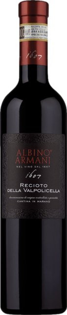 Albino Armani Recioto della Valpolicella 2022, Rotwein, Corvina, Italien, edelsüß, 0,5 l - Bild 1