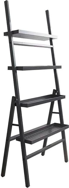 Gilde Regal Stufen Schwarz Matt aus Metall B/H: 130 x 63 cm - Bild 1