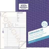 Avery Zweckform Lieferschein Nr. 723, A5, Weiß und Blau - Bild 2