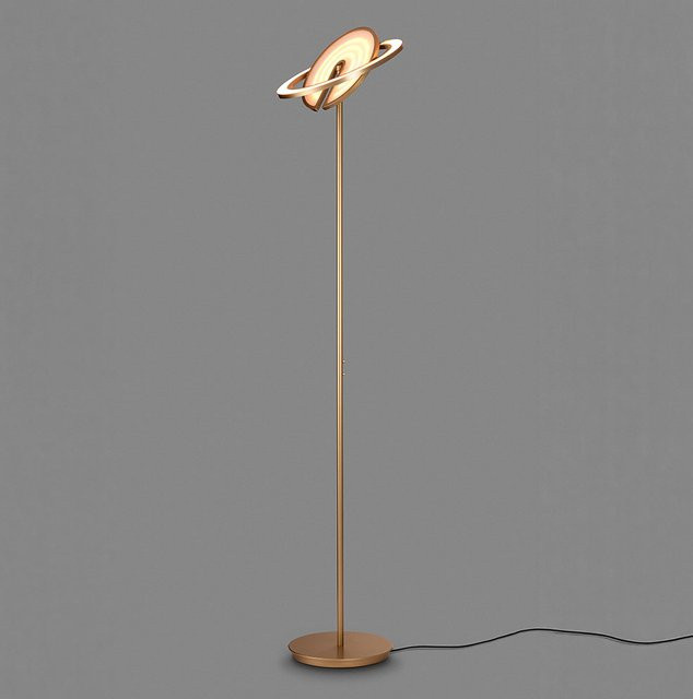 Holtkötter SuperNova Linear LED-Deckenfluter in Bronze mit dim2warm Technologie und Up-Down-Lichtfunktion - Bild 1