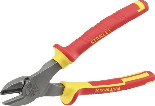 Stanley FatMax VDE Kraftseitenschneider aus Stahl in Rot, Länge: 160 mm - Bild 2