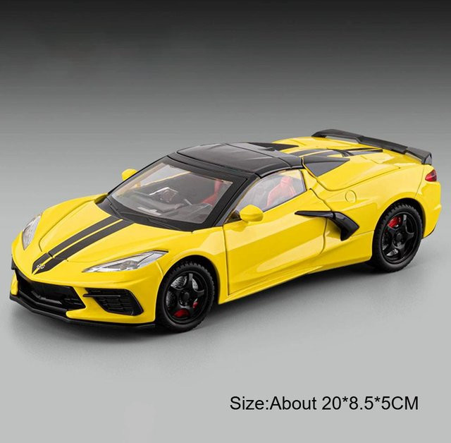 Linyi toy car C8 Sl63 Legierung Sportwagen, Druckgussmodell, 1:22, mit Ton und Licht, ab 14 Jahren - Bild 1