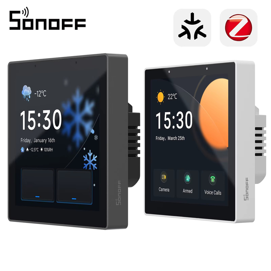 SONOFF NSPanel Pro Gen2 Intelligentes Haussteuerpanel im 86er-Format mit zweikanaligem Relais und Matter-Kompatibilität für Apple Home - Bild 4
