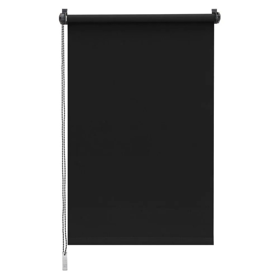 Sekey Seitenzugrollo Verdunkelung Schwarz, B/H: 65 x 130 cm, ohne Bohren, blickdicht und UV-beständig - Bild 2