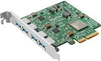 HighPoint PCIe USB Expansion Card mit USB-C Anschluss in Grün - Bild 1