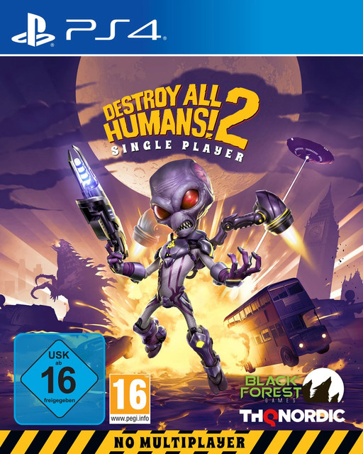 Destroy All Humans! 2 - Reprobed PlayStation 4 Spiel Adventure USK 16 - Bild 1