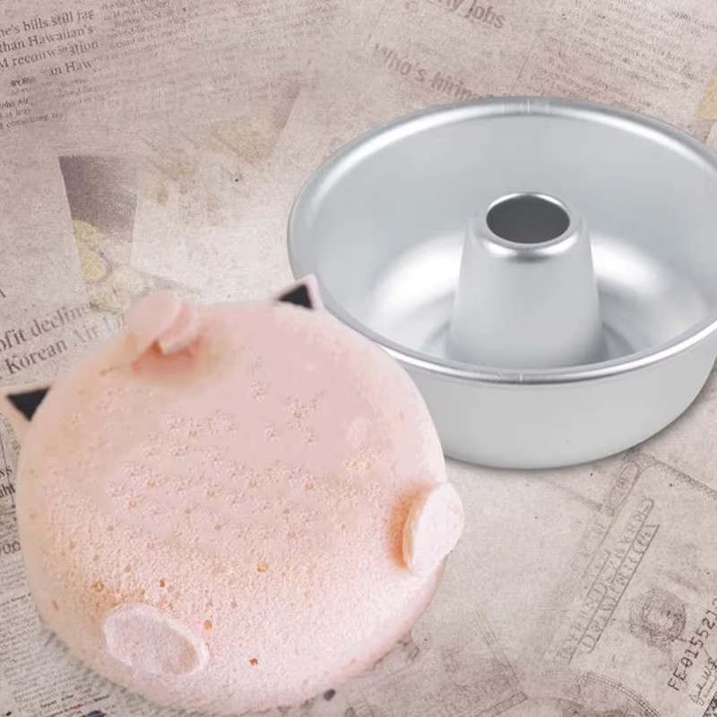 JETTING Donut-Backform Savarin aus Aluminium mit Antihaftbeschichtung, Silber - Bild 1