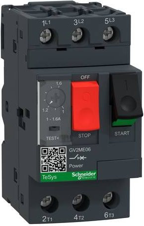Schneider Electric GV2ME06TQ Motorschutzrelais grau (24 Stück) - Bild 1