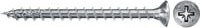 Fischer Power-Fast II CZF Spanplattenschrauben mit Senkkopf, Durchmesser: 6,0 mm, Länge: 30,0 mm, Stahl galvanisiert, Pozidriv - Bild 1