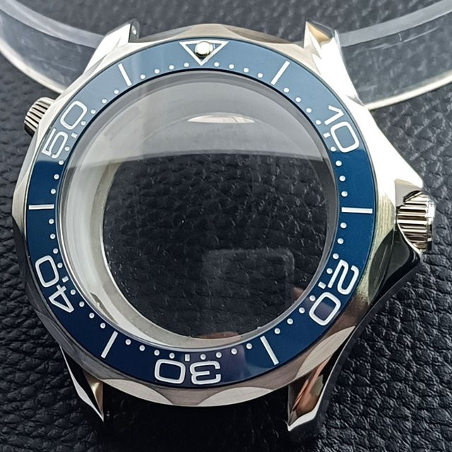 Dwayne Campbell Uhrengehäuse Edelstahl, Silber, 42 mm, Herren - Bild 1