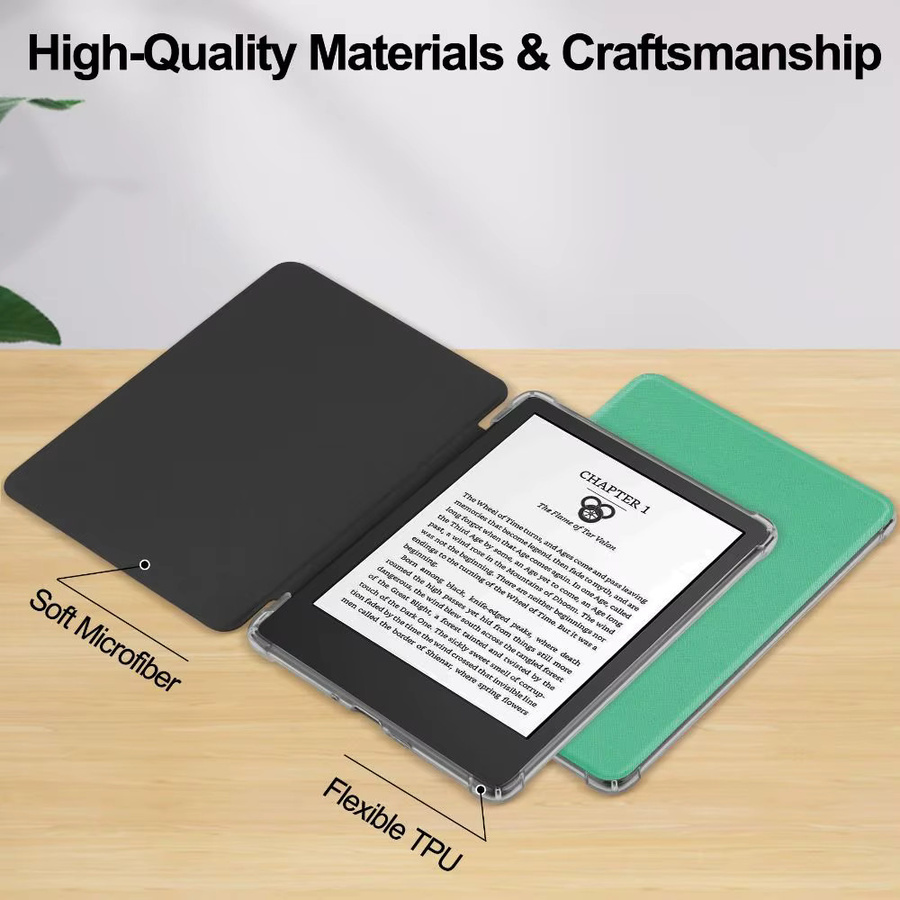MIIQNUS Smart Cover Schutzhülle für Kindle Basic 2024 (11./12. Gen) in Blau mit Auto Wake/Sleep Funktion - Bild 4