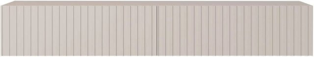 Selsey TV-Hängeboard Telire in Graubeige mit Lamellen-Design, Breite: 138,6 cm - Bild 1