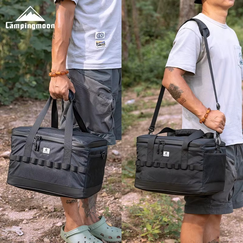 CAMPINGMOON BC-300 Outdoor-Kühlpack in Schwarz zur Konservierung von Lebensmitteln und Getränken - Bild 3