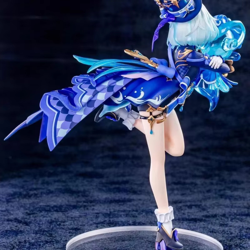 Bandai Genshin Furina Actionfigur, Kunststoff, Blau - Bild 4