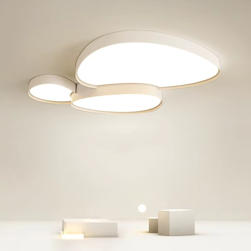 HomeLover Moderne LED-Deckenleuchte in Schwarz mit Ring-Design für Wohnzimmer, Küche und Schlafzimmer - Bild 3