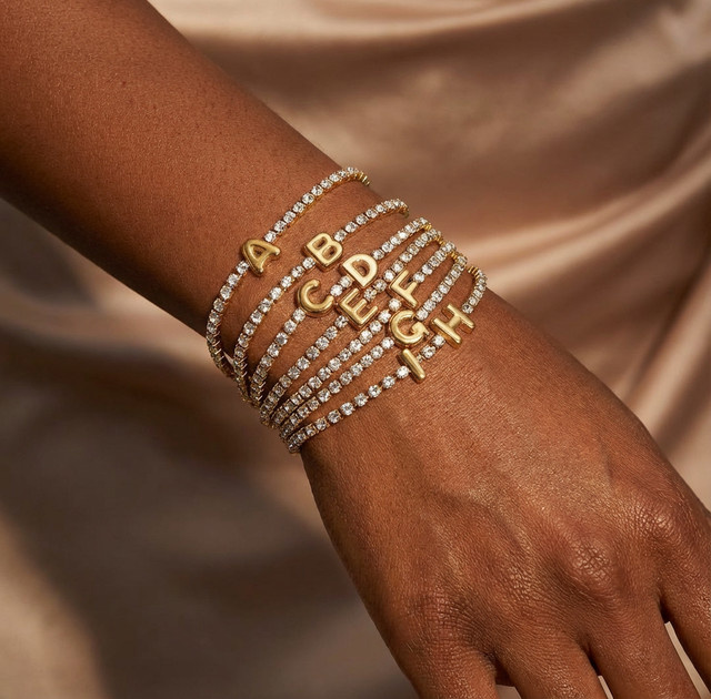 doyours Armband, Edelstahl, Gold, Zirkonia, Damen - Bild 1