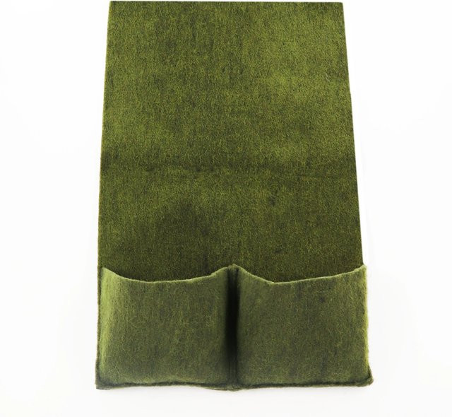 Aquagart 10er Set Pflanztaschen als Ufermatte und Böschungsmatte für deinen Teich in Grün aus Nadelfilz und Polypropylen - Bild 2