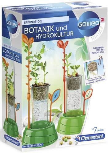 Clementoni Galileo Hydrokultur-Gewächshaus Biologie Experimentier-Set ab 7 Jahren - Bild 1