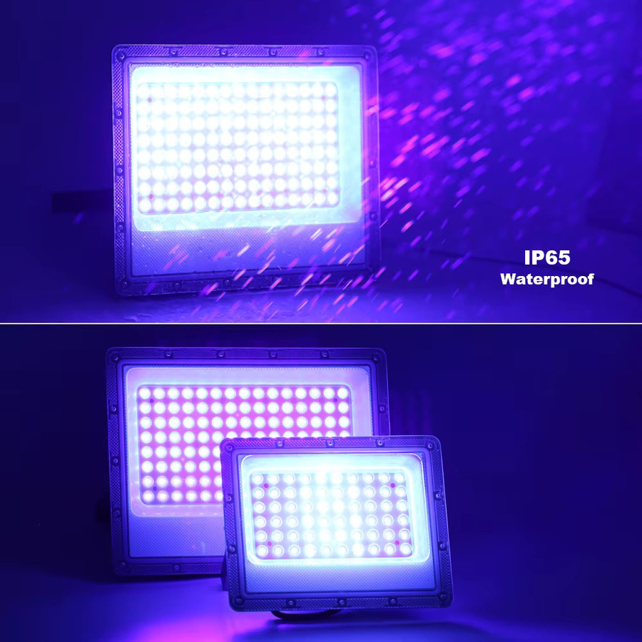 PARKSON UV LED Schwarzlicht Flutlicht Gel 220V für Halloween und Party Dekoration - Bild 4
