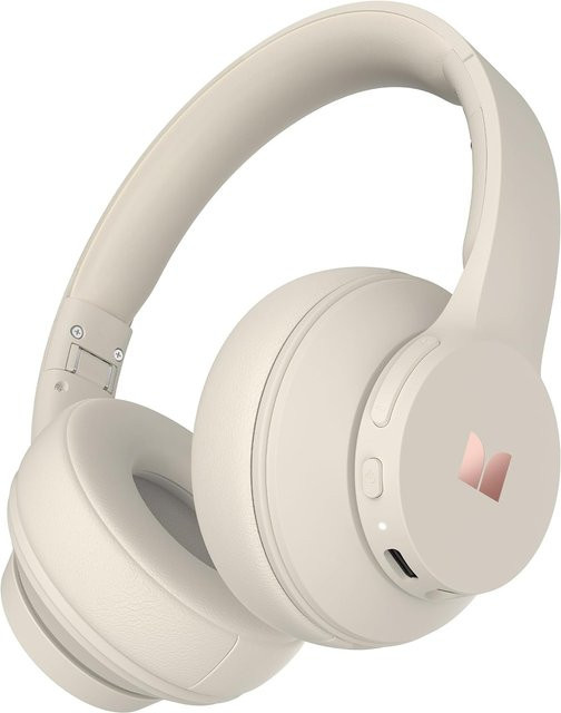 Monster Mission 100 Bluetooth Over-Ear Kopfhörer mit ANC und MultiPoint in Weiß - Bild 1