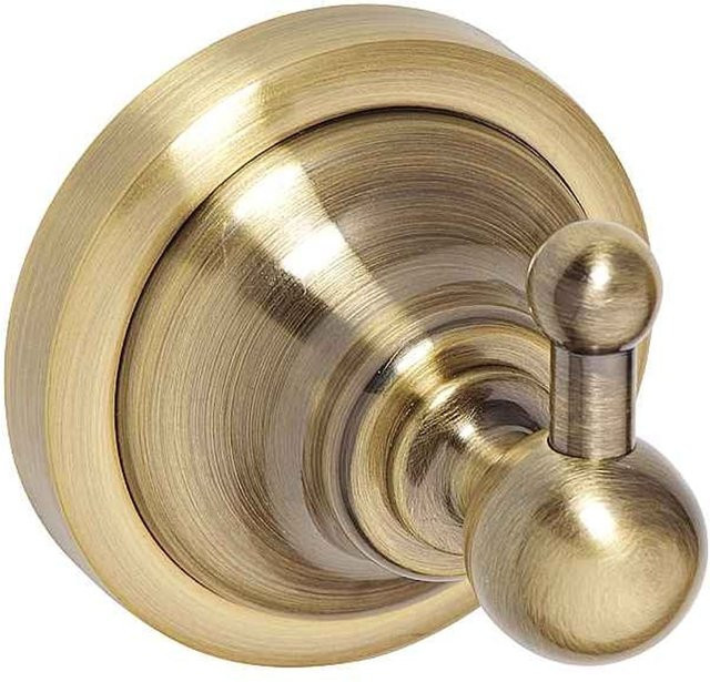 Brillantbad BETRO Kleiderhaken aus Messing in Bronze, B/T/H: 6,5 x 6,5 x 6,5 cm - Bild 1