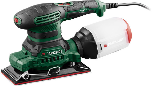 Parkside Schwingschleifer Set PMS220A1 und PEXS300C3 in Grün - Bild 1