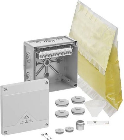 Spelsberg Abzweigkasten Grau IP66 IP68 B/T/H: 15,2 x 15,2 x 8,5 cm - Bild 1