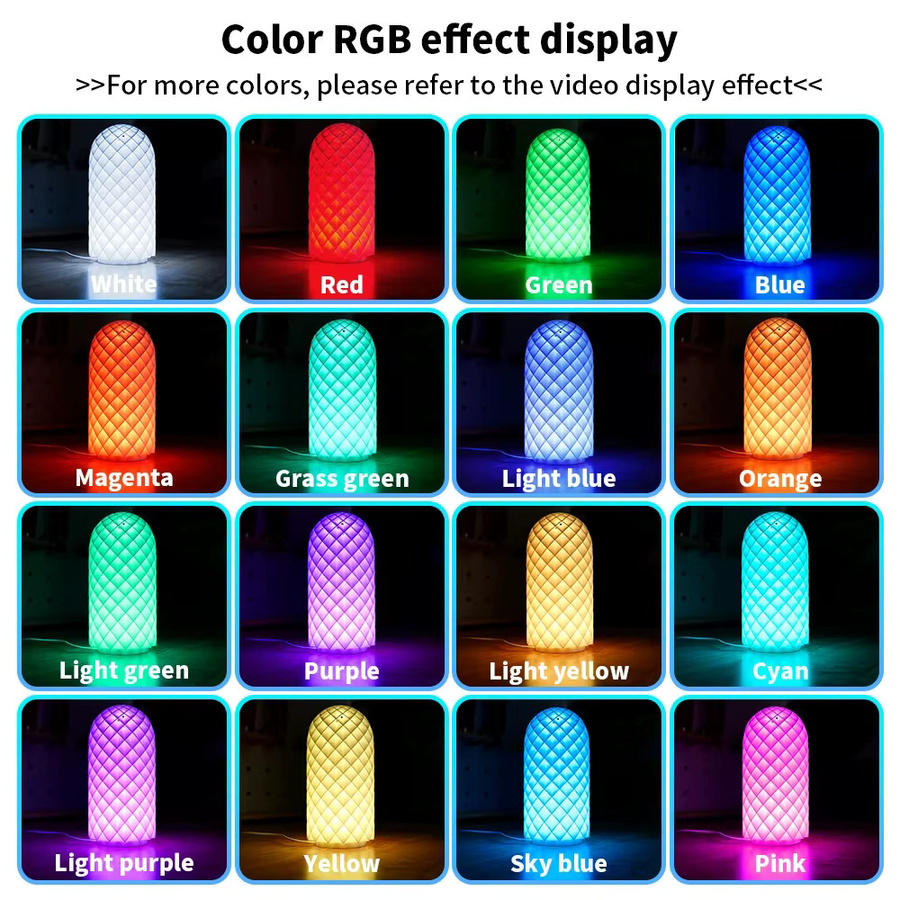 HEGEHE RGB LED Schranklicht-Set mit Fernbedienung, USB 5V, 3W, Multicolour und Silber - Bild 4