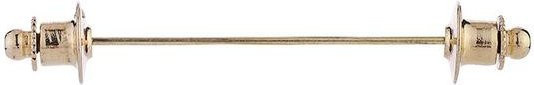 Wucifang Jewelry Brosche Quaste, Metall, beige, Damen, Herren - Bild 1