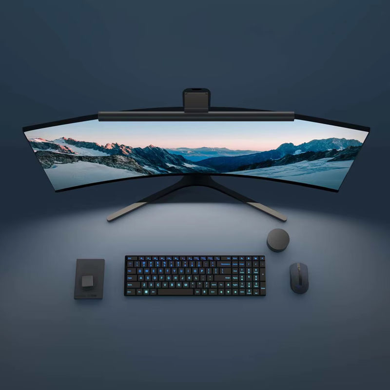 Xiaomi LED Monitor Lampe mit stufenloser Dimmung und USB-Betrieb für Schreibtisch und Bar, Augenpflege Leselampe in Schwarz oder Weiß - Bild 5